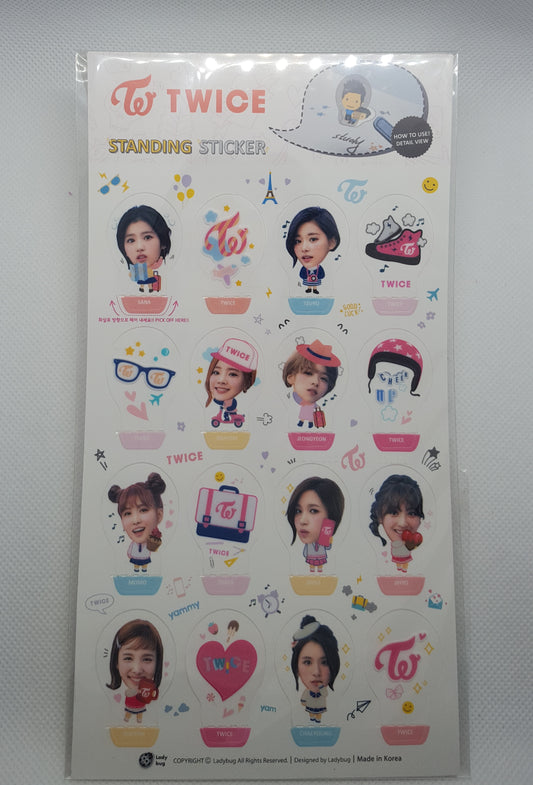 Standing Stickers