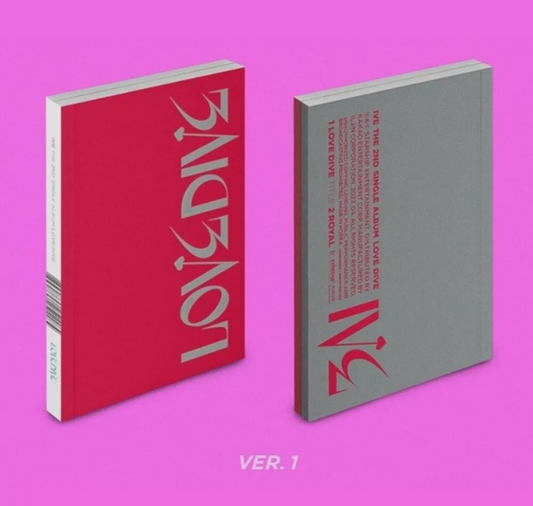 IVE 2nd single album LOVE DIVE (Pre-order benefit)