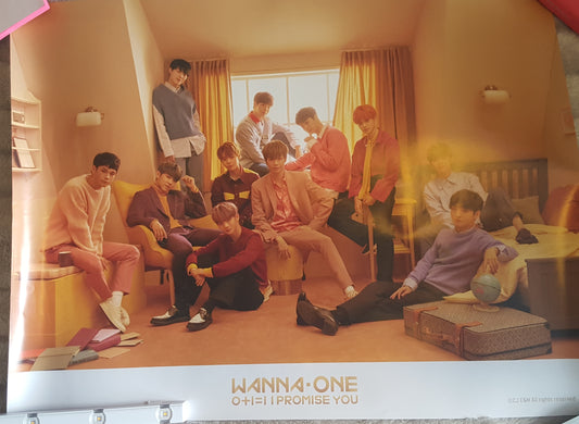 Wanna One I Promise You Official poster