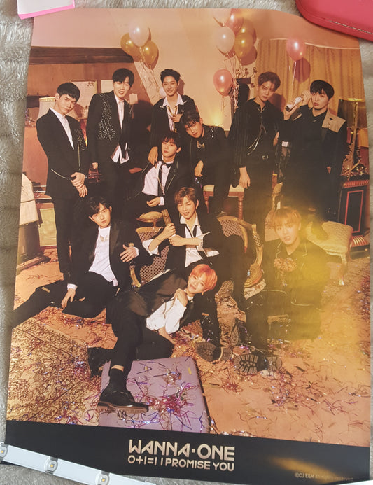 Wanna One I Promise You Official poster