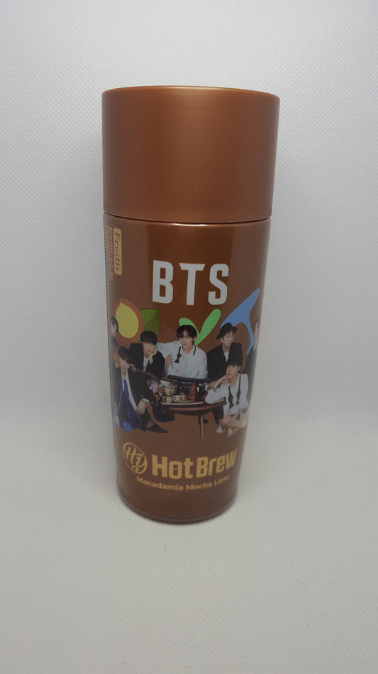 BTS x HY Hot Brew, Macadamia Mocha Latte